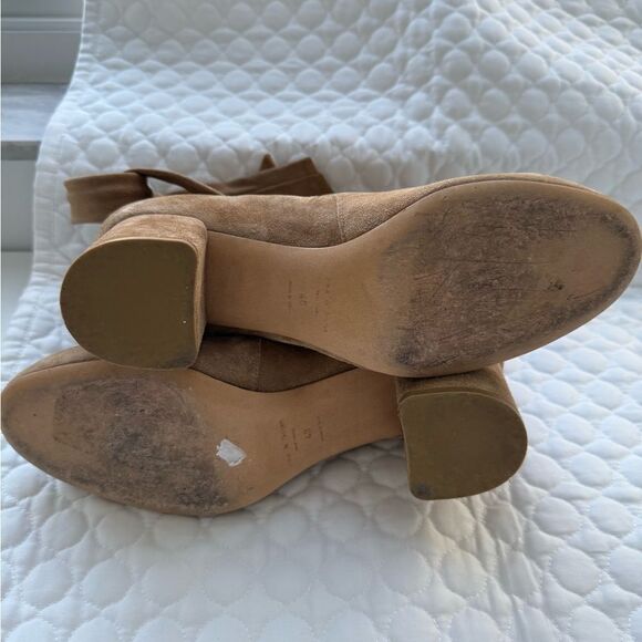 Rag &Bone Women's Tan Suede Ankle Boots - Picture 6 of 6